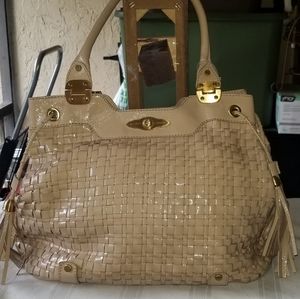 *PRE LOVED* Elliot Lucca Cream Leather Bag